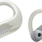JBL Endurance Peak 3 - Dust and Water Proof (IP68) True Wireless Active Earbuds, Pure Bass Sound, Up to 50 Total Hours of Playback with Speed Charge, Ambient Aware & Talk Thru (White)