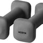 SafeGrip Dumbbells, Anti-Slip, Anti-Roll, Thick Handles, Free Weights, Square Dumbbells for Secure Workouts at Home, Weightlifting, and Personal Training