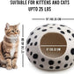 Large Wool Cat Bed Cave - Extra Warm Kitty Beds Handcrafted Kitten Caves Bed for Indoor Cats - Eco-Friendly Felt, Foldable Cat Hidewawy Covered Cat House Pod