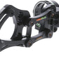 TRUGLO Range Rover Single-Pin .019" Dia Right-Handed Archery Hunting Moving Black Bow Sight with Standard Adjustment - Light Not Included