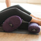 Hugger Mugger Pranayama Yoga Bolster - Very Firm, use Under Length of Spine for Deeper Breathing or Under Ankles, Handmade in The USA