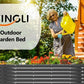 VINGLI Galvanized Raised Garden Beds Outdoor, 6x3x2 Ft, 8x4x2 Ft Lager Metal Planter Raised Beds for Planting Vegetables Flowers Herb (8 * 4 * 2（Oval）)