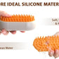 4-in-1 Cat Grooming Brush – Water Spray & Self-Cleaning Shedding Brush for Cats & Dogs – Pet Hair Removal & Massage Comb for Long & Short Hair (beige).