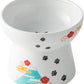 Necoichi Raised Stress Free Cat Food Bowl, Elevated, Backflow Prevention, Dishwasher and Microwave Safe, No.1 Seller in Japan! (Fuji Limited Edition, Large)