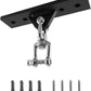 Punching Bag Hanger, Heavy Bag Stand for Punching Bag/Aerial Yoga/Hammock/Sandbag/Swing Chair, 360° Swivel Wall Mount Ceiling Hook – Heavy-Duty Boxing Bag Mount (900LB Capacity)