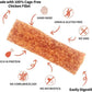 Chicken Dog Chew Chips, Puffed Human Grade Chicken Dog Treat, Rawhide Alternative, Easy to Digest 12pcs/Pack