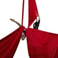 DASKING Aerial Silks Starter Kit - Durable 11Yards of Aerial Yoga Hammock with Hardware, Aerial Swing for Acrobatic Flying Yoga & All Levels (Aerial Rigging Point Up to 14ft)