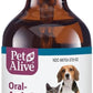 PetAlive Oral-Assist - Natural Homeopathic Formula Supports Oral and Dental Health in Dogs and Cats - Supports Healthy Teeth and Gums in Pets - 59 mL