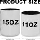 Custom Mug, Personalized Birthday Coffee Mug, Customized 11 Oz Ceramic Mug with Text, Taza Personalizadas for Men Women