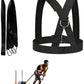 Sled Harness, Weight Speed Tire Pulling Workout Resistance and Assistance Trainer Physical Training Rope Football Exercise Equipment for Outdoor Indoor Men and Women