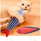 Catnip Toys 5 Pcs Set Crinkle Sound Catnip Fish, Soft and Durable, Stuffed with Natural Catnip Interactive Kitten Toy for Indoor Cat Exercise for Cats(Multi Colors)
