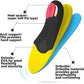 VALSOLE Heavy Duty Support Pain Relief Orthotics - 220+ lbs Plantar Fasciitis High Arch Support Insoles for Men Women, Flat Feet Orthotic Insert, Work Boot Shoe Insole, Absorb Shock with Every Step