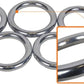 ZooBoo 2pcs Wing Chun Stainless Steel Training Rings (Pair) – Yeung Sau & Sticky Hand Strength Training for Wing Tsun, Siu Lum, and Kung Fu Practitioners