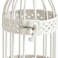 Vela Lanterns Bird Cage Decor Candle Holder Lantern Decorative Wedding Table Centerpiece Decorations, White, Small, Set of 4