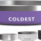 Coldest Dog Bowl - Anti Rust Metal, Non Slip, 3 Layers Insulated Stainless Steel Dog Bowls - Spill Proof & Heavy Duty - Water Bowl for Dogs, Cats & Pets, Dish Washer Safe (21 oz, Galaxy Purple)