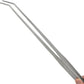 LILYS PET Straight and Bend Stainless Steel Super Thick Tweezers Set,Pliers Aquarium Tool Fish Tank Aquatic Plants Forceps Clip (18.9")