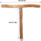 Wood Bird Perch, T Shaped Birdcage Stand Wooden Parrot Perch Stand Perch for Bird Cage Grinding Bird Perch Branches, T Perch Bird Accessory, Easy to Install