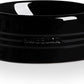 SWEEJAR Gradient Dog Bowl, Ceramic Dog Food Dish for Puppy and Large Dog, Porcelain Pet Bowl for Food and Water (Medium (18oz), Black)
