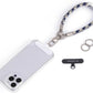 project-cb Phone Wrist Strap×1,Phone Tether Tab×2,Phone Wristlet,Phone Lanyard Wrist Strap,Key Holder,KeyChain,Key Ring×2(Titanblue-S)