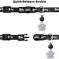 Personalized Breakaway Cat Collars Glow-in-The-Dark with ID Tag, Bell - Safety Quick - Release, Customizable for Female Male Kittens & Cats (Black)