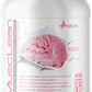 Metabolic Nutrition - Musclean - Milkshake, Whey High Protein Meal Replacement, Maintenance Nutrition, Low Carb, Keto Diet, Digestive Enzymes, Strawberry, 2.5 Pound (25 ser)