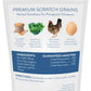 Pampered Chicken Mama Chick Feed - Premium Chicken Scratch Treat - High Protein & Calcium Grower Feed for Laying Hens (10 lbs)