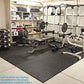 American Floor Mats - Heavy Duty Stall Tiles - Stable/Horse Tiles - Thick, Durable Rubber Flooring Solid Black 1 Border Tile 3/8" Thick