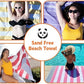 HAVLULAND Turkish Beach Towel Pack of 6 – 100% Cotton Beach Towels Bulk 72 x 40'' – Oversized, Quick Dry & Sand Free Beach Towel – Lightweight Turkish Bath Towels Set