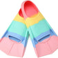 Kids Swim Fins,Short Kids Fins Youth Swimming Flippers for Lap Swimming Training for Children Girls Boys Beginners