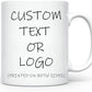 Custom Photo & Text Mug Add Personalized Text, Upload Your Image Personalized 11.5oz Mug Choose From Various Designs The Suitable Gift for Parents (C01 TEXT)