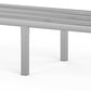 20 in X 60 in. Aquarium Stand | Industrial Style Aluminum Fish Tank Base with Open Frame Design