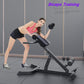 ComMax Hyperextension Roman Chair Back Extension Bench Foldable Workout Bench Machine for Home GYM Adjustable Waist Abdominal Back Trainer