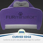 FURminator deShedding Tool For Medium/Large Cats, Short Hair, Removes Loose Hair From Shedding