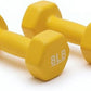 Amazon Basics Neoprene Dumbbell Hand Weights for Exercise and Muscle Toning