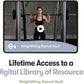 Weightlifting Elevate Exercise Cards: Comprehensive Weightlifting Card Deck for Gym Fitness. Requires Gym Equipment. Includes 65 exercises, 8 bonus challenges, and 4 unique workout formats.
