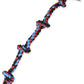 Mammoth Flossy Chews Color Rope Tug – Premium Cotton-Poly Tug Toy for Dogs – Interactive Dog Rope Toy – Tug Dog Chew Toy