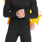 Mens Thermal Underwear Set with Lightweight Ultra Soft Fleece Lined,Long John Set, Skiing Base Layer