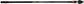 SAS Carbon X Pro Bow Stabilizer Main Bar for Compound Bows with Dampener and Weights Ultra Lightweight 27in 30in