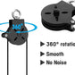 Yes4All Tricep Press Down Cable Machine Attachment Set, LAT Pulldown Attachment, Cable Machine Accessories for Home Gym