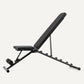 Amazon Basics Adjustable Workout Weight Bench Press, Foldable for Home Gym, Black