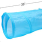iCAGY Foldable Spiral Cat Tunnel - Indoor Toy for Small Cats, Kittens, and Rabbits - Tube for Interactive Play and Outdoor Fun - Pet Activity Toy Light Green 20" 3 Pcs