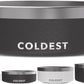 Coldest Dog Bowl - Anti Rust Metal, Non Slip, 3 Layers Insulated Stainless Steel Dog Bowls - Spill Proof & Heavy Duty - Water Bowl for Dogs, Cats & Pets, Dish Washer Safe (42 oz, Stealth Black)