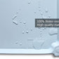 Hoki Found Large Silicone Pet Food Mats Tray - Non Slip Pet Bowl Mats Placemat - Dog Pet Cat Feeding Mat - Waterproof Dog Cat Food Mats -Pet Water Mats for Floors - Frost