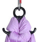 DASKING Aerial Silks Starter Kit - Durable 11Yards of Aerial Yoga Hammock with Hardware, Aerial Swing for Acrobatic Flying Yoga & All Levels (Aerial Rigging Point Up to 14ft)