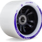 Bont FX1 Roller Skate Wheels with 688 Mini Bearings - Derby and Indoor Speed Quad Skating - Pack of 8 with bearings