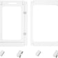 Acrylic Dog Playpen-Clear Dog Play Pen Indoor for Puppy-24”H 2Panels