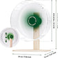 Super Silent Hamster Wheel 10.4 Inch, Magnetic Large Rat Wheel for Chinchilla, Gerbil, Guinea Pig, Cat, Mouse, Sugar Glider and Dwarf, Syrian Hamster Accessories (Avocado Green)