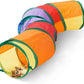 Cat Tunnels for Indoor Cats, Interactive Peek-a-Boo Cat Chute Cat Tube Toy, Camouflage S-Tunnel