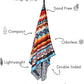 ECCOSOPHY Microfiber Beach Towel - Sand Free Towels are Quick Dry, Light Weight, Super Absorbent - Perfect Pool, Travel, Cruise, Camping Essentials - Oversized Extra Large for Adults 71x35 in