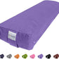 Sol Living Yoga Bolster Pillow Rectangular Meditation Cushion Cotton Meditation Accessories for Restorative Yoga Meditation Pillow Yoga Pillow Firm Body Pillow Bolster Pillow for Legs Removable Cover